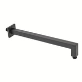 Črni držalo za nadglavno prho SAT B-Way iz kovine v dolžini 40 cm pro moderno kopalnico