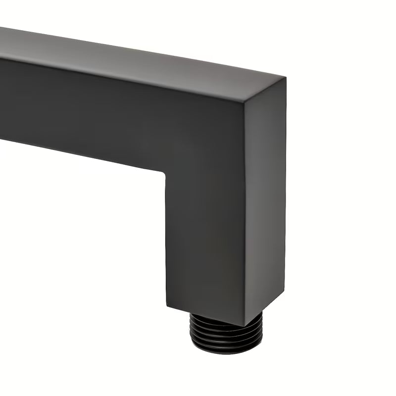Črni držalo za nadglavno prho SAT B-Way iz kovine v dolžini 40 cm pro moderno kopalnico