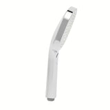 Ročna tuš ročka SAT v beli in krom izvedbi s premerom 12 cm ter gumbom EasyClick pro, 3 curki.