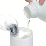 Bel brezkontaktni namizni dozirnik za milo in razkužila SAT s posodo 250 ml