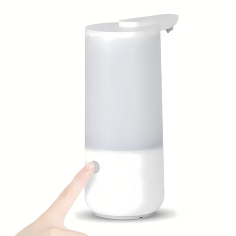 Bel brezkontaktni namizni dozirnik za milo in razkužila SAT s posodo 250 ml