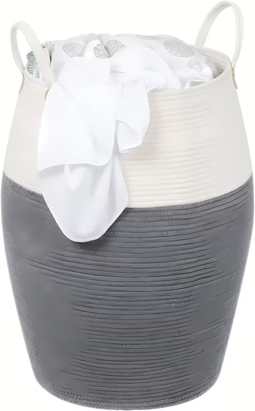 Siv koš za perilo SAT, primeren tudi za igrače in druge drobnarije.