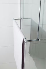 Kromiran viseči držalo za brisače SAT Chrome pro Walk-in in steklene tuš kabine