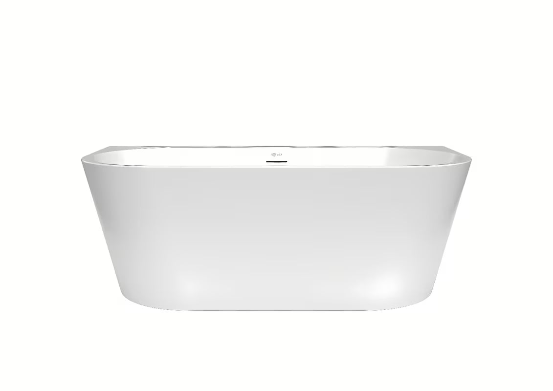 Samostoječi  akrilna kad SAT Oli 160x75 cm z levo ali desno orientacijo v beli sijaj izvedbi.