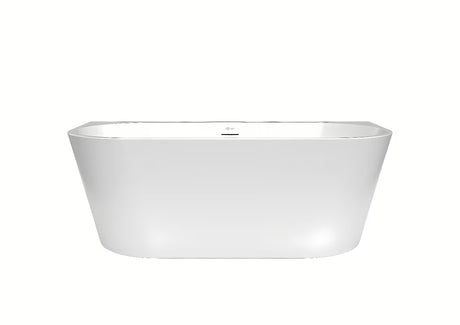 Samostoječi  akrilna kad SAT Oli 160x75 cm z levo ali desno orientacijo v beli sijaj izvedbi.