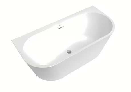 Samostoječi  akrilna kad SAT Oli 160x75 cm z levo ali desno orientacijo v beli sijaj izvedbi.
