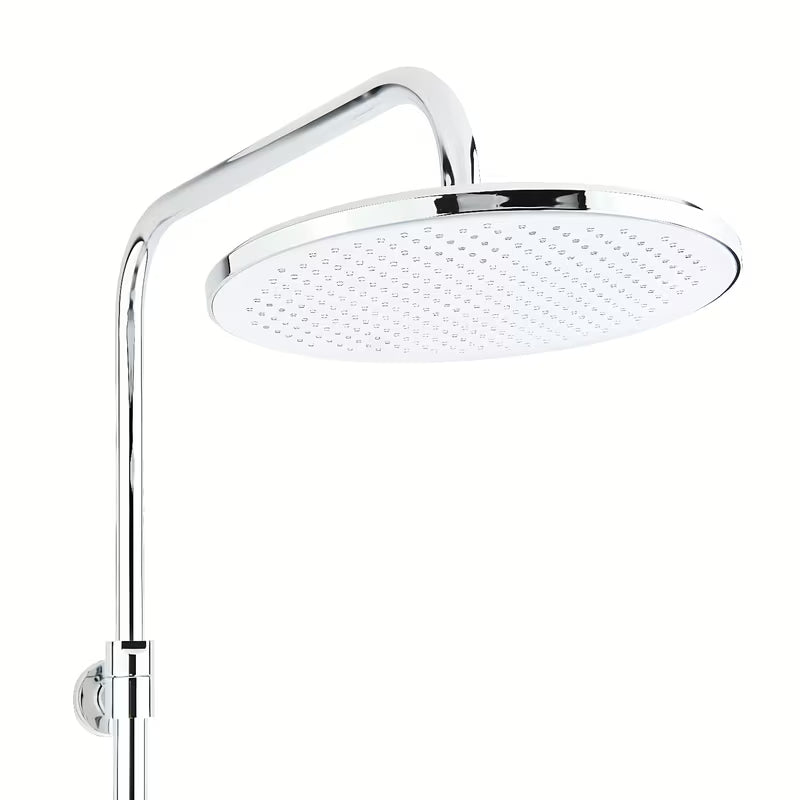 Tušni sistem SAT Chrome s termostatsko armaturo, z nadglavno prho 25 cm in ročno prho s tremi curki.