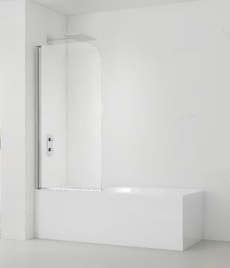 Stena za Kopalno Kad SAT Chrome 150x70 cm z vrtljivim panelom in kromiranim profilom