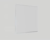 Fiksni stena za kopalno kad SAT Chrome 150x80 cm s kromiranim profilom in steklom z obdelavo EasyClean.