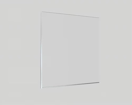 Fiksni stena za kopalno kad SAT Chrome 150x80 cm s kromiranim profilom in steklom z obdelavo EasyClean.
