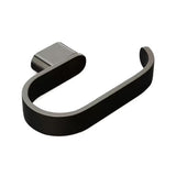 Stenski držalo za toaletni papir SAT Simply R PVD v izvedbi gun metal z elegantno zasnovo.
