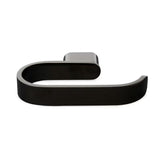 Stenski držalo za toaletni papir SAT Simply R PVD v izvedbi gun metal z elegantno zasnovo.