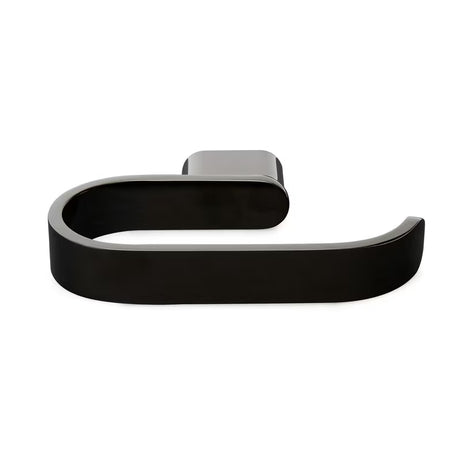 Stenski držalo za toaletni papir SAT Simply R PVD v izvedbi gun metal z elegantno zasnovo.