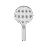 Ručna tuš ročka SAT u bijeloj i kromiranoj izvedbi s tri mlaza i prebacivanjem na tipku