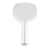 Ručni tuš SAT u kombinaciji bijele i kroma s prebacivanjem na tipku i tri vrste mlaza, uključujući BoosterSpray.