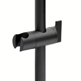 Tuš palica SAT u mat crnoj izvedbi s okruglim dizajnom pro moderni tuš kabina.