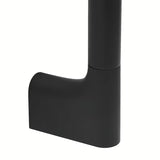 Tuš palica SAT u mat crnoj izvedbi s okruglim dizajnom pro moderni tuš kabina.