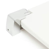 Bijelo sklopivo sedež za tuš SAT pro za udobnije i sigurnije tuširanje