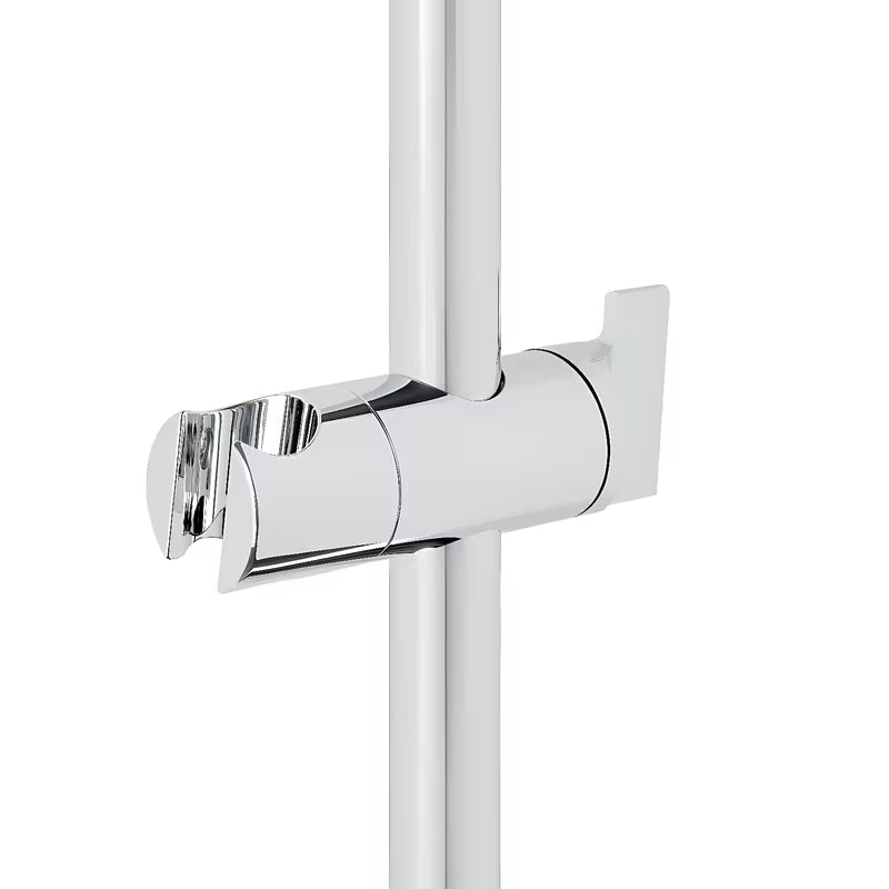 Tuš set SAT u krom izvedbi s ručnim tušem s 4 mlaza vode i zidnom tuš šipkom.