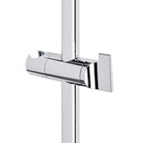 Tuš set SAT u krom izvedbi s ručnim tušem s 4 mlaza vode i zidnom tuš šipkom.