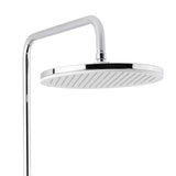 Kromirani tušni sistem SAT Chrome s nadglavnim tušem, ručnim tušem i tuš šipkom s klizačem.