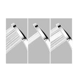 Kromirani tušni sistem SAT Chrome s nadglavnim tušem, ručnim tušem i tuš šipkom s klizačem.