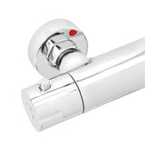 Tušni sistem SAT Chrome s termostatsko armaturo, s nadglavnom tuš ružom 25 cm i ručnim tušem s tri vrste mlaza.