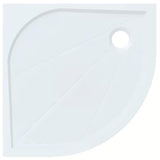 Polkrožna tuš kabina SAT Tex 90x90 cm s prozirnim staklom i sjajnim kromiranim profilima