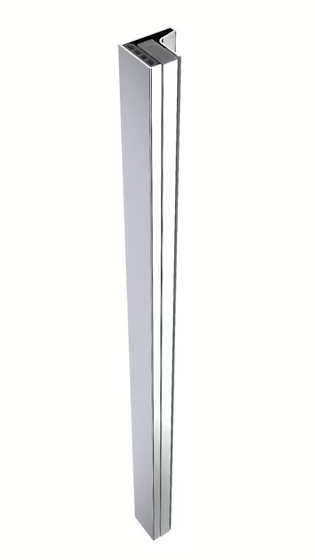 Kromirani profil SAT TGD New pro tuš vrata za nišu s površinskom obradom Easy Clean.