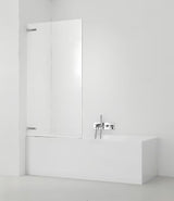 Stena za Kopalno Kad SAT Tgd New 150x80 cm s prozornim steklom in profilom v sijajnem kromu