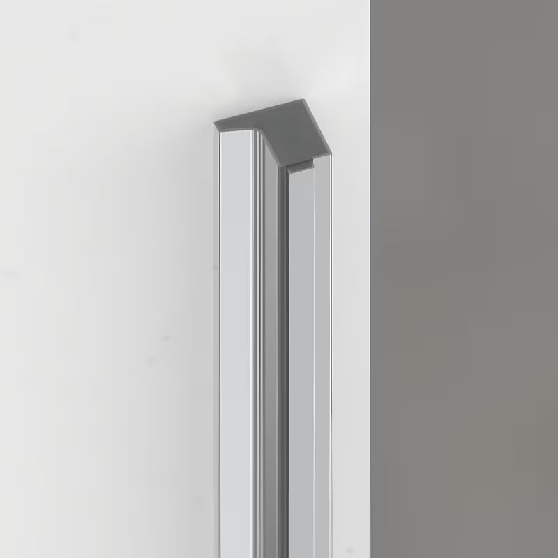 Tuš vrata za nišu SAT Tgd New 80 cm u sjajnom kromu s prozirnim staklom