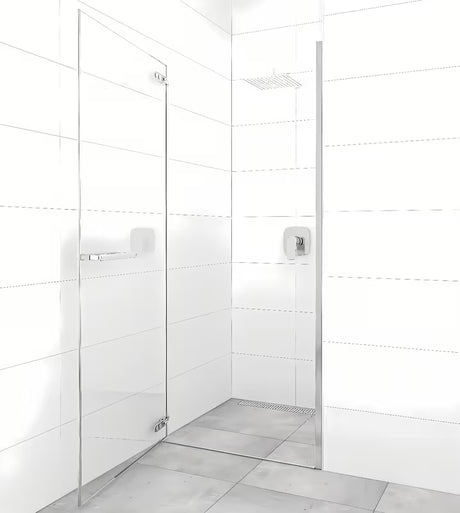 Tuš vrata SAT Tgd New 90 cm za nišu u sjajnom kromu s prozirnim staklom