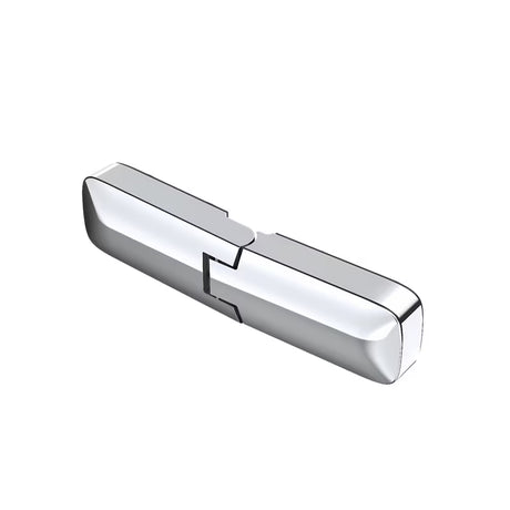 Polkrožna tuš kabina SAT Tgd New 100x100 cm u krom izvedbi s prozirnim staklom i vratima na šarke