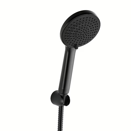 Komplet za Kad SAT u mat crnoj boji s ručnim tušem s 3 funkcije, crijevom 150 cm i fiksnim držačem.