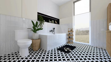 Komplet za Kad SAT u crnoj mat boji s ručnim tušem s 3 funkcije, crijevom 150 cm i fiksnim držačem.