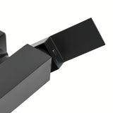 Enoročna stenska armatura za kad SAT Vision v mat črni barvi brez tuš seta