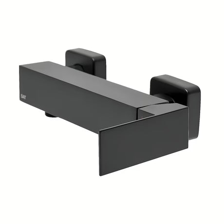 Enoročna armatura za tuš SAT Vision u mat crnoj boji pro za zidnu montažu