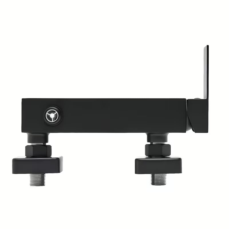 Enoročna armatura za tuš SAT Vision u mat crnoj boji pro za zidnu montažu