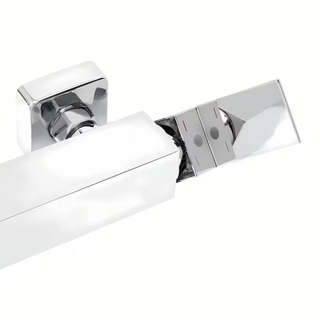 Kromirana stenska enoročna armatura za tuš SAT Vision brez tuš seta