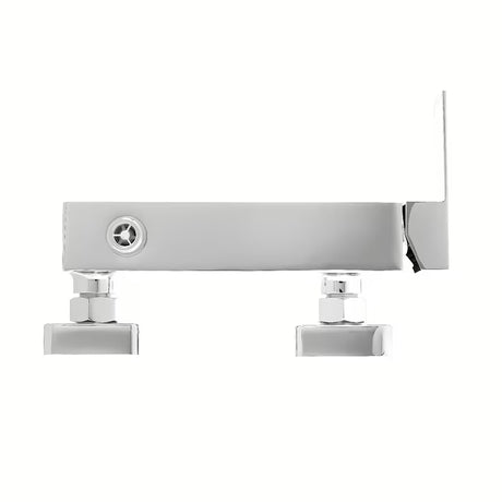 Kromirana stenska enoročna armatura za tuš SAT Vision brez tuš seta