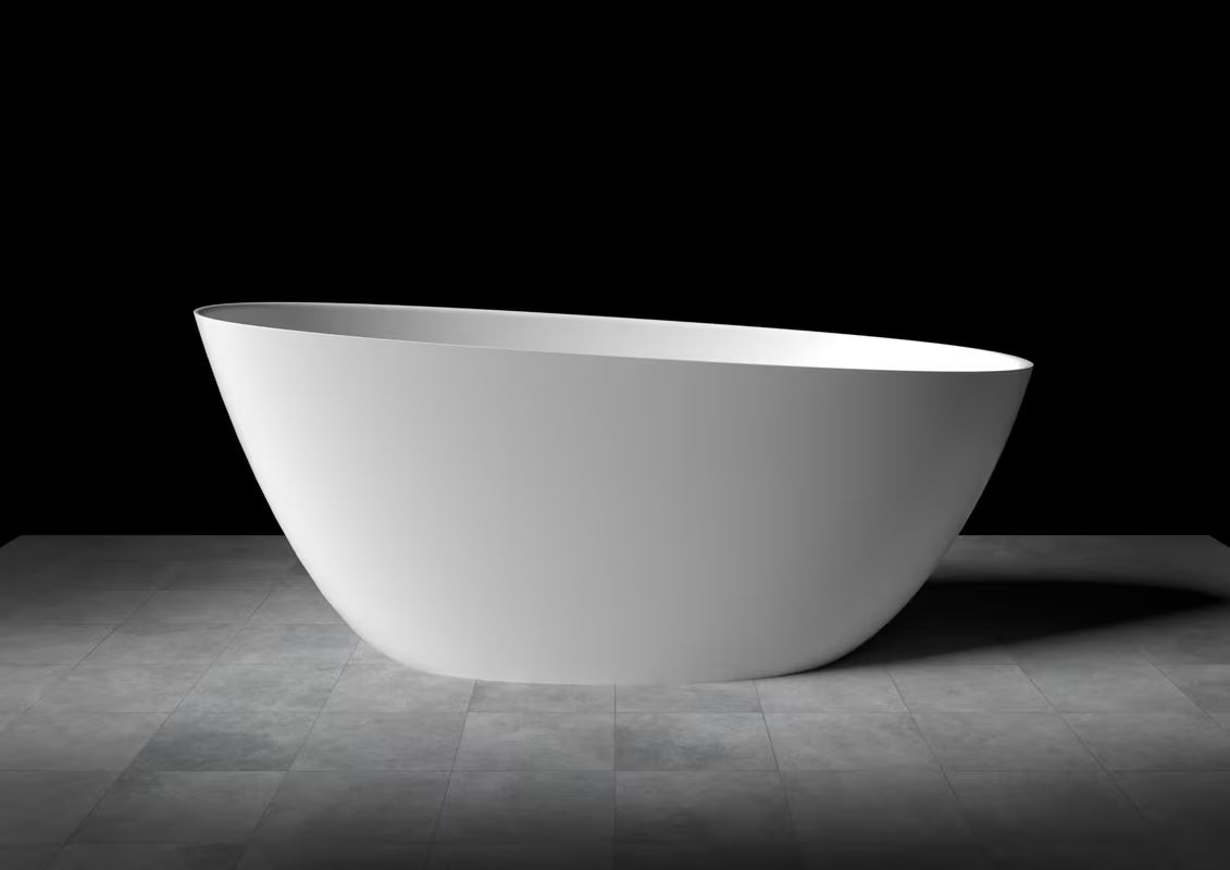 Samostoječa kad  SAT Satami od lijevanog mramora s mogućnošću lijeve i desne orijentacije