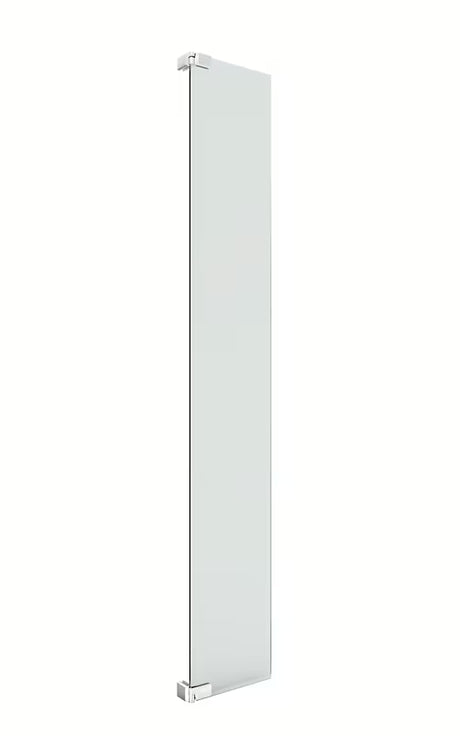 Okretna bočna preklopna stijena SAT Walk-in od prozirnog stakla u krom izvedbi, zakretna za 90°.