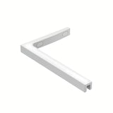 SAT Walk-in tuš stena Walk-In 120 cm v beli izvedbi s prozornim varnostnim steklom