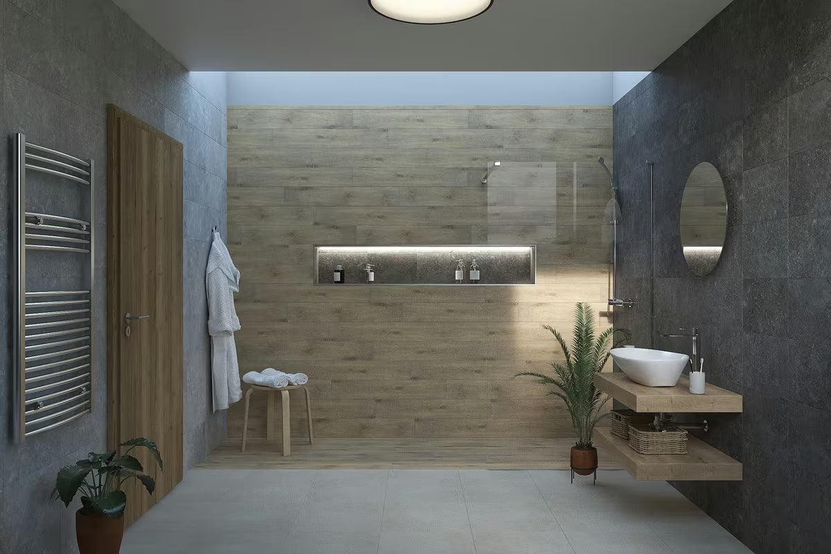 SAT Walk-in tuš stena Walk-In 140 cm iz prozornega varnostnega stekla s kromirano oporno palico