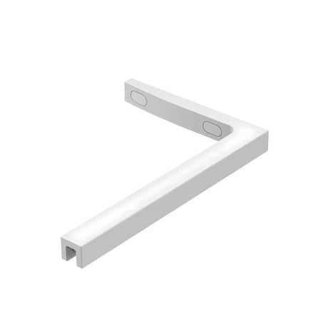 SAT Walk-in tuš stena Walk-In 60 cm v beli barvi s prozornim varnostnim steklom in premazom EasyClean