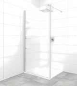 Walk-in tuš stena SAT Walk-in 70x200 cm s prozornim steklom in profilom v sijajnem kromu