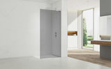 Tuš stena Walk-In SAT Walk-in 80 cm s prozornim steklom, nanosom EasyClean in krom profilom.