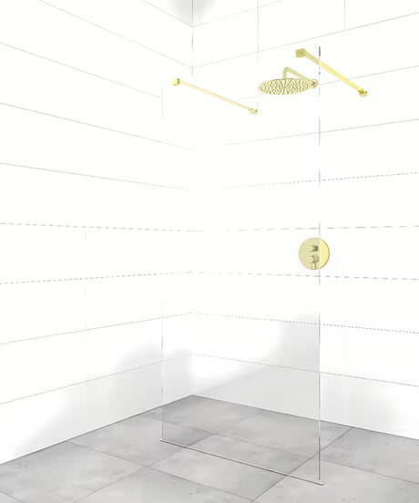 Stabilizacijska roka pro walk-in za tuš steno SAT Walk-In v izvedbi PVD gun metal