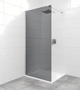 Aluminijasta pritrdilna roka SAT Walk-in s sklepi na obeh koncih pro stabilizacijo walk-in stekla.