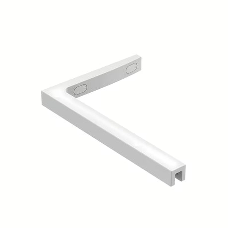 SAT Walk-in tuš stena Walk-In 100 cm u bijeloj boji s prozirnim sigurnosnim staklom